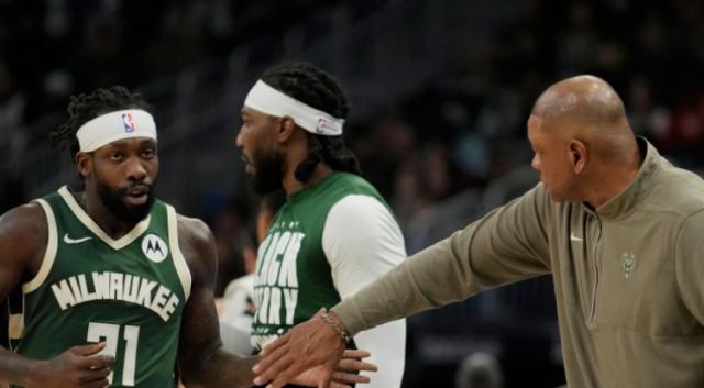 雄鹿冲出换帅磨合期！防守升级字母哥冲冠更有底气