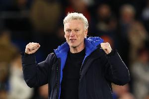 莫耶斯:我们做得相当不错,几乎可以肯定埃弗顿将保级成功